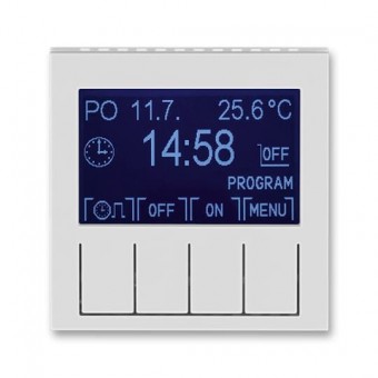 hodiny spínací programovatelné LEVIT 3292H-A20301 16 šedá/bílá